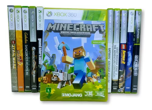 Jogo De Xbox 360 Minecraft Game Semi Novo Original Físico