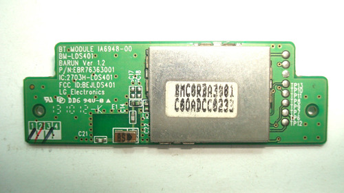 Placa Bluetooth LG 47la7400 Ebr76363001 Ver:1.2