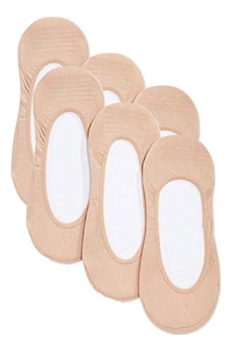 Tobeinstyle - Pack De 6 Calcetines Invisibles Invisibles Par