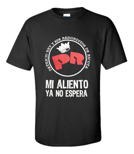 Remera De Patricio Rey, Los Redondos, Mi Aliento Ya No Esper