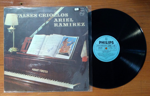 Ariel Ramirez Valses Criollos 1975 Disco Lp Vinilo