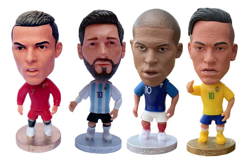 Figura De Colección Fútbol Leonel Messi #10 Argentina