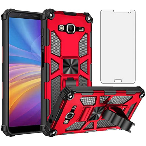 Funda Para Samsung Galaxy Grand Prime J2 Prime Rojo 5 Pulgad