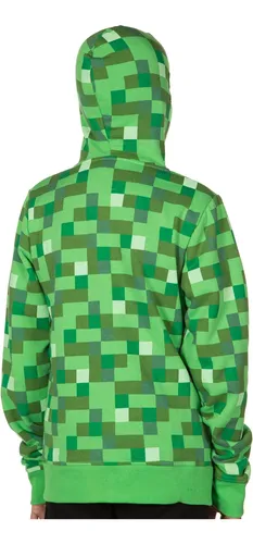 Jinx Minecraft Big Boys Creeper Sudadera Con Capucha Y Con
