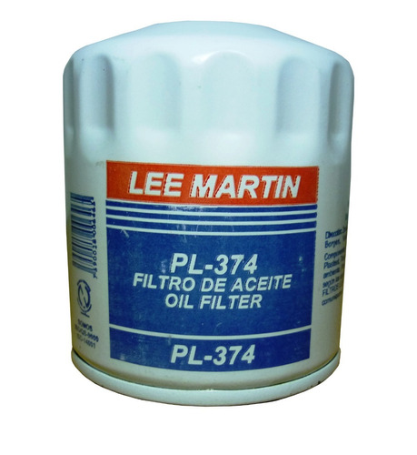 Filtro De Aceite Lee Martin Pl-374