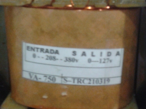 Transformador De 750va (varios Voltajes)