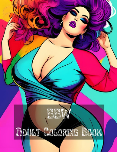 Libro: Bbw Adult Coloring Book: Artistic Expressions Of Curv