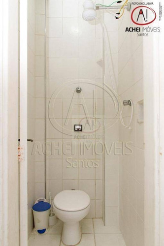 Imagem 18 de 30 de Apartamento Com 3 Dormitórios, 2 Wcs, Andar Alto, Quadra Da Praia, 1 Vaga, À Venda, 128 M² Por R$ 510.000 - Embaré - Santos/sp - Ap10350