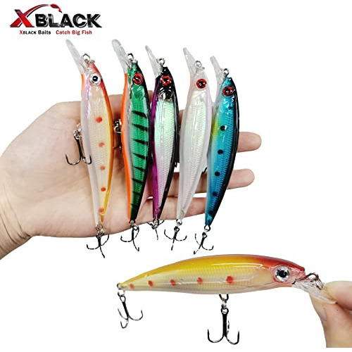 Minnow Lures Hard Fishing Lures Set 20pcs Principiantes...