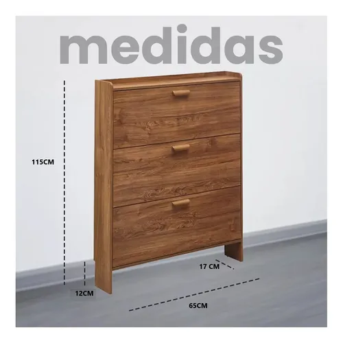 Mueble Zapatero Organizador Zapatos Cajones