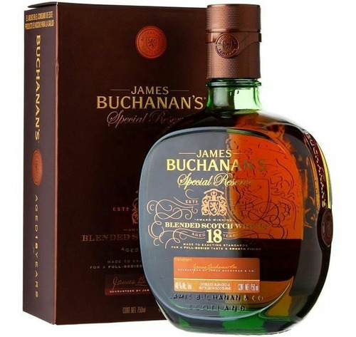 Whisky Buchanans 18 Años Special Reserve 750ml En Estuche