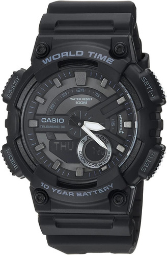 Reloj Hombre Casio Cod: Aeq-110w-1b Joyeria Esponda