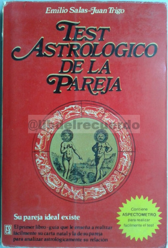 Librcrd Test Astrológico De La Pareja, De Emilio Salas, 1992