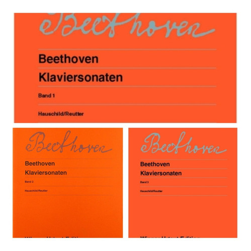 L.v. Beethoven: Klaviersonaten Band 1,2 & 3 / Piano Sonatas 