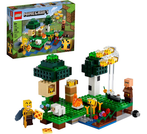Kit De Construcción Lego Minecraft La Granja De Abejas 21165 238