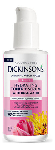 Dickinson's Tner Hidratante De Hamamelis + Suero Con Agua De
