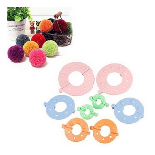Yumi V 4Piezas Piezas Juego de Herramientas para Hacer Pompones Herramienta manual de Pompones