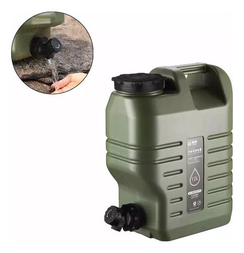 Contenedor De Agua Para Acampar, Tanque De Agua Portátil De