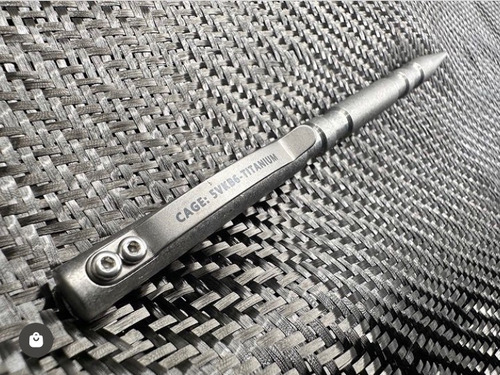 Kubotan Titanium Persuader ~ Pre Production, Maratac.