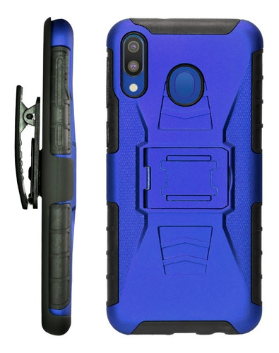 Funda Moss Uso Rudo 3 En 1 Colores Para Samsung Galaxy M20