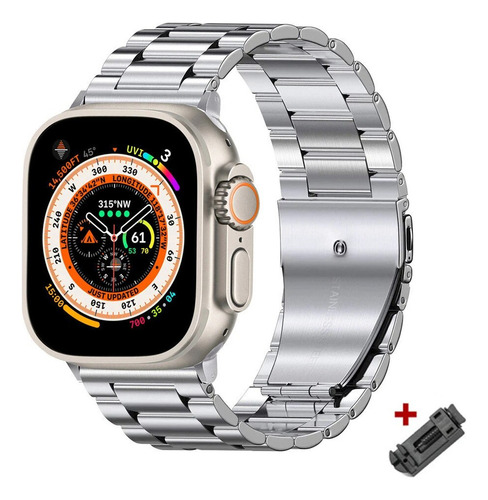 Correa De Acero Inoxidable Para Apple Watch Ultra 2 Correa
