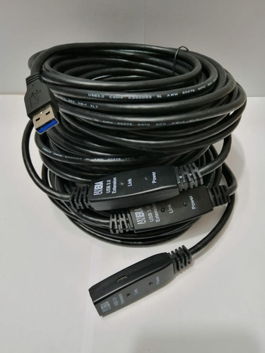 Cable Extension Usb 3.0 Activa Amplificada 20mts Sin Pérdida
