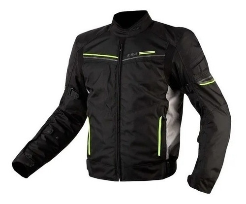 Campera Moto Cordura Hombre Ls2 Shadow Proteccion Maldonado