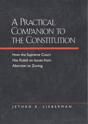 Libro A Practical Companion To The Constitution - Jethro ...