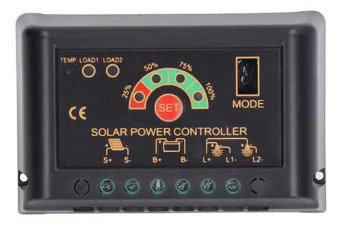 Controlador Panel Solar 12 V 24 15 Regulador Carga Para