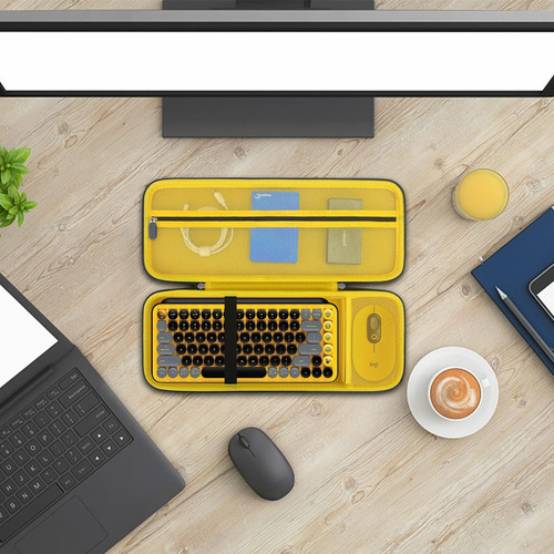 Case De Transporte Duro De Elonbo Para Logitech Pop Keys Mec