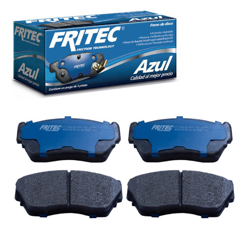 Balatas Delanteras Nissan Tsuru 2008 2009 2010 2011 Fritec