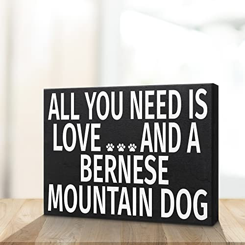 Jennygems Bernese Mountain Gifts, All You Need Is Love And A