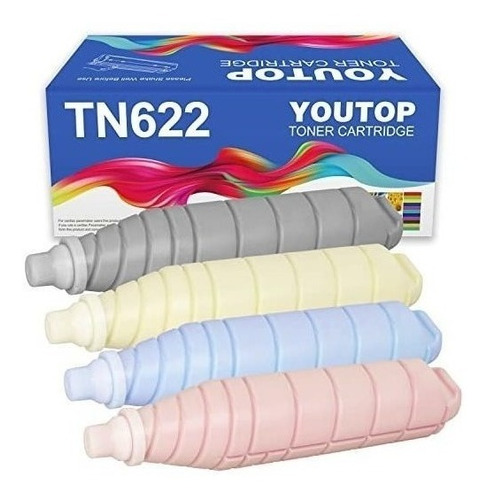 Tonner Tn-622 Para Konica Minolta C1085 1100 6085 6110  X4