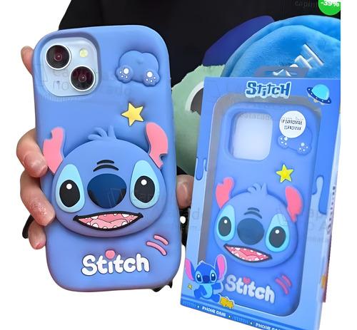 Capa Capinha Case Lilo Stitch Para Celular iPhone Apple