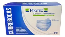Comprar Cubrebocas Quirúrgico Desechable  Elast C\u002F50 Pzas Protec