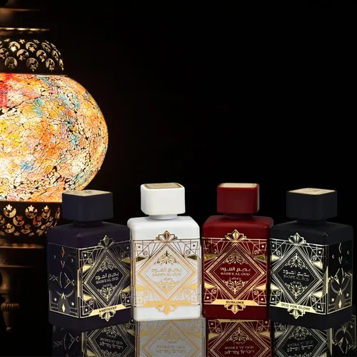 Perfume Gift Set Lattafa Bade'e Al Oud Unisex 100ml X 4