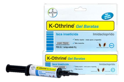 K-othrine Mata Cucarachas Jeringa En Gel 10g De Bayer