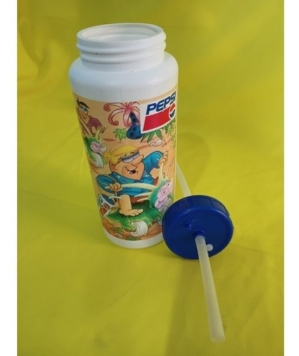Vaso De Coleccion Pepsilindro Los Pica Piedras Año 1994 (Usado)