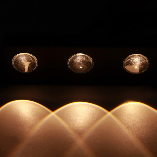 Lámpara De Pared Con 3 Luces Led De 3 W, Sin Deslumbramiento