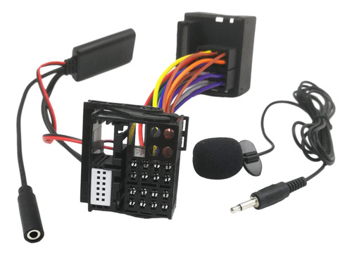 Cable Aux Adaptador Bluetooth 5.0 Durable Con Micrófono