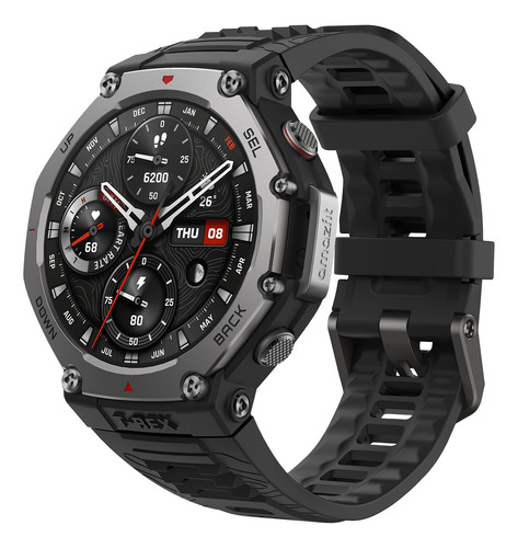 Reloj Inteligente Amazfit T-rex 3, Robusto Y Militar, 48 Mm,