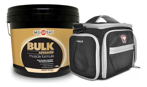 Musashi Proteina Bulk Isolate 4 Lb+ Bolso Fitmark The Shield