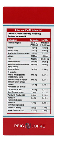 Complidermol 5 Alfa Plus 60 Cápsulas Anticaída