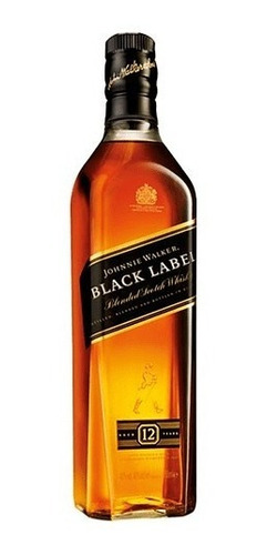 Whisky Johnnie Walker Black Label Botella 1 Litro