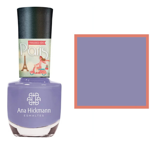 Esmalte Ana Hickmann Passeio Em Paris Provence Lilás