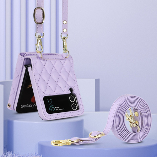 Funda Para Samsung Galaxy Flip Z4/z3 Correa Border Case