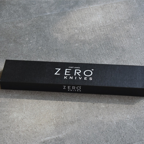 Imagen 7 de 8 de Cuchillo Kiritsuke 8,2'' - Zero Knives - Epoxy Damascus