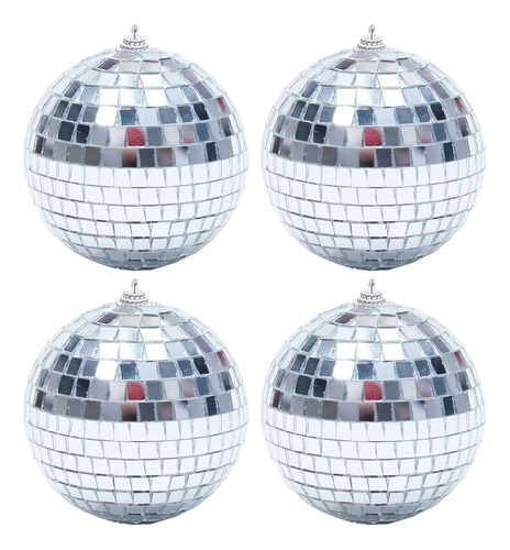 4 Paquetes De Bolas De Vidrio De 15 Cm Para Discoteca Dj