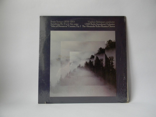 Symphony N° 2 B-flat Major Sergei Taneyev Lp Vinilo