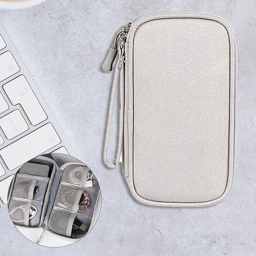 2 Accesorios Electrónicos Estuches De 1 Capa Gris